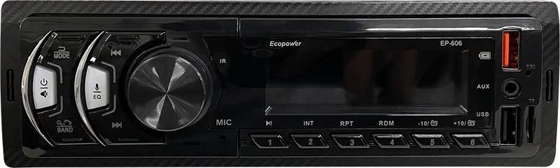 Imagem de Toca Radio Ecopower EP-606 SD/FM/USB/Bluetooth Preto