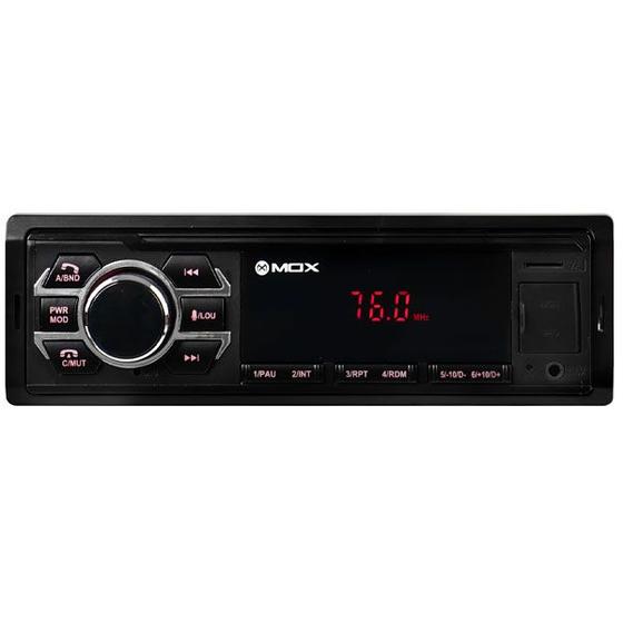 Imagem de Toca Radio Mox MO-R2028 com USB e Bluetooth - Preto