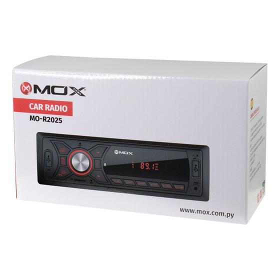 Imagem de Toca Radio MP3 Mox MO-R2025 - USB/Aux/SD - - FM