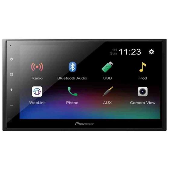 Imagem de Toca Radio Pioneer DMH-A345BT Tela 6.8" Wvga FM/USB/Aux - Preto