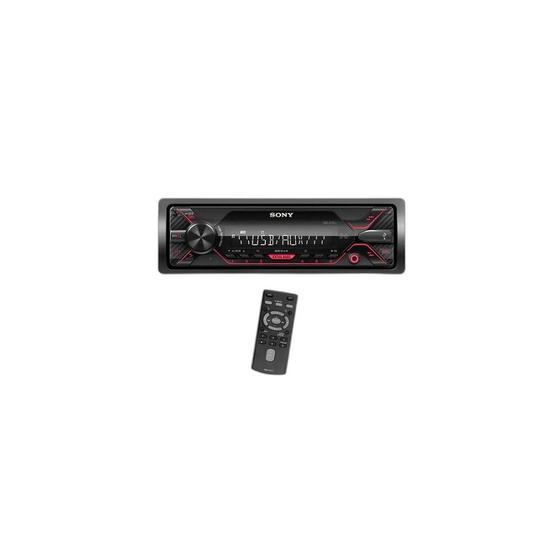 Toca Rádio Sony Dsx A110U 4 De 55 Watts Com Usb E Auxiliar Preto Menor preço em Toca Rádio Sony Dsx A110U 4 De 55 Watts Com Usb E Auxiliar Preto