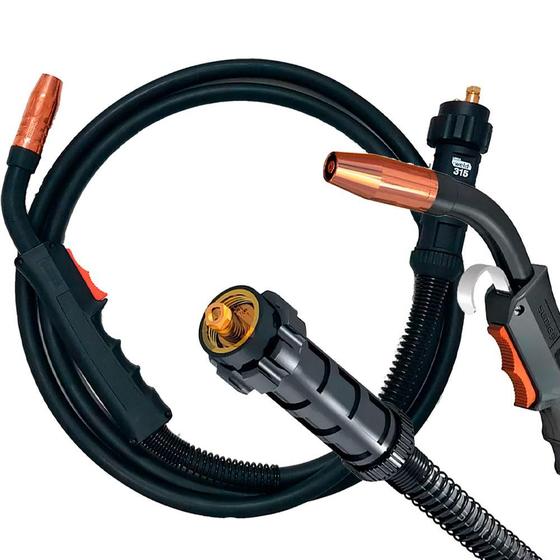 Imagem de Tocha para Solda Mig 3 Metros com Euro Conector WELD 315 SUMIG