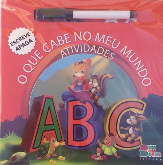 Imagem de Todo lo que cabe en mi mundo - Actividades Escribe e Apaga (ABC)