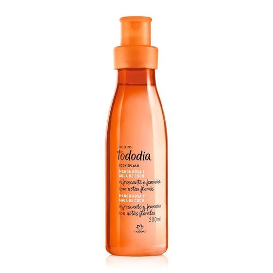 Imagem de Tododia Manga Rosa e Água de Coco Body Splash Desodorante Colônia 200ml - Natura