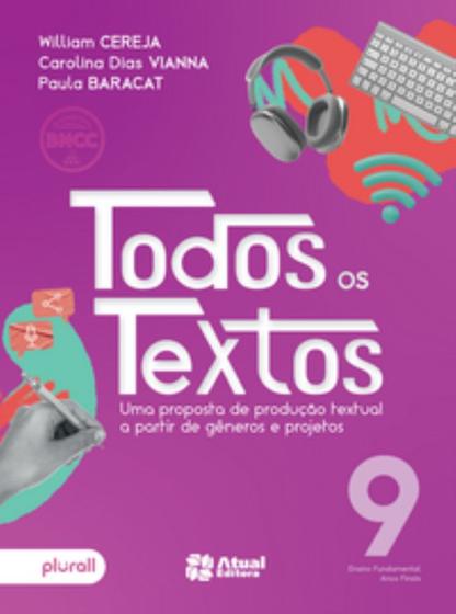 Imagem de Todos os textos - 9 ano - 07ed/23 - ATUAL - DIDATICOS