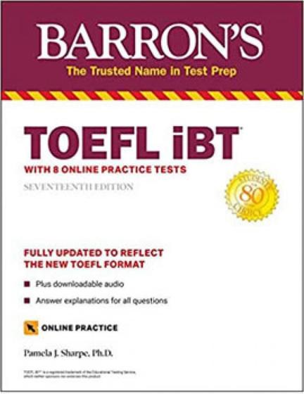 Imagem de Toefl ibt - with 8 online practice tests - BARRON'S EDUCATIONAL