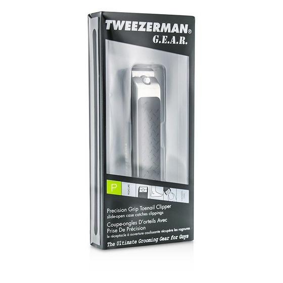 Imagem de Toenail Clipper Tweezerman Precision Grip em aço inoxidável