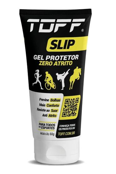 Imagem de Toff Slip Creme Antiatrito contra Assadura para Esportes 60g