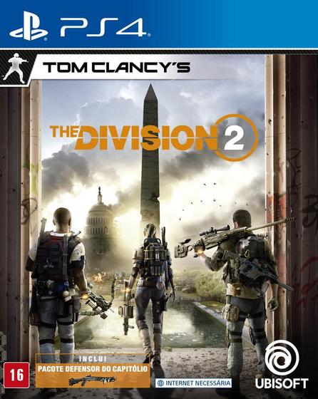 Tom Clancy's The Division 2 Ed. Lançamento - PS4 Menor preço em Tom Clancy's The Division 2 Ed. Lançamento - PS4