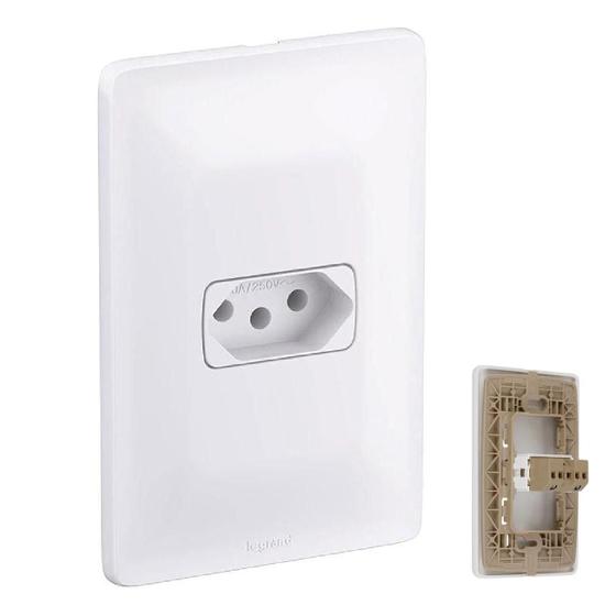 Imagem de Tomada 20a 250v 4x2 pial zeffia legrand - cod 680120
