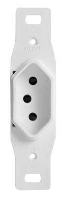 Imagem de Tomada 2p t 10a vertical sem placa