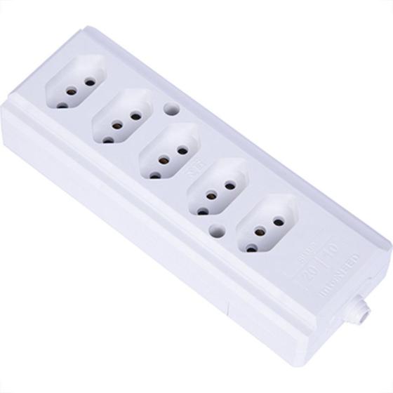 Imagem de Tomada Barra Intern.C Quint 2P+T 20A Branco