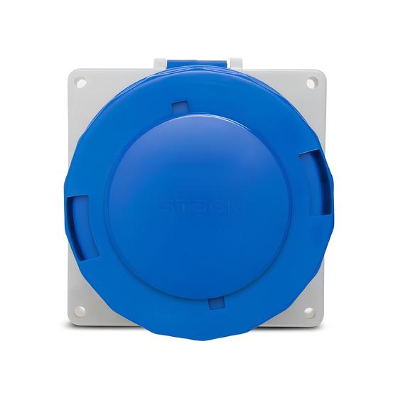 Imagem de Tomada De Embutir 3P+T 63a 200/250v Azul N4549 - Steck