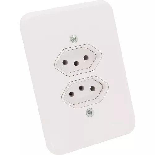 Imagem de Tomada Dupla 2p+t 10a Conjunto-radial