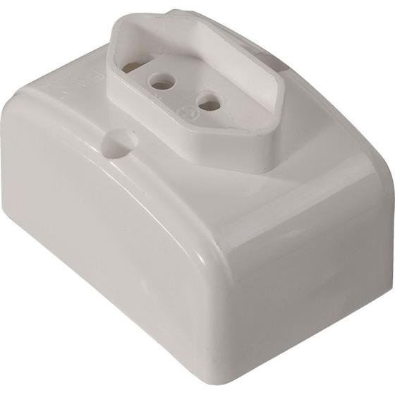Imagem de Tomada externa 2p+t 10a branca mectronic