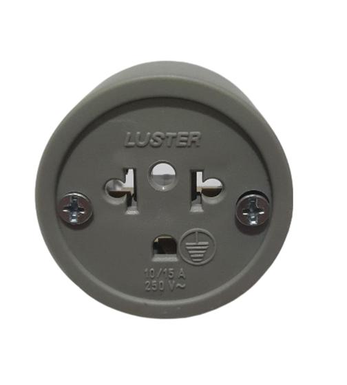 Imagem de Tomada Externa Redonda 2p + T 10/15a 250v - Luster