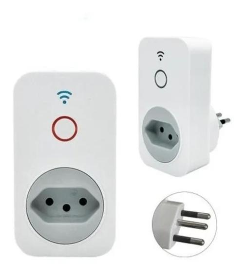 Imagem de Tomada Inteligente Smart Plug Rsmart Wifi 10a - Compatível com assistente virtual