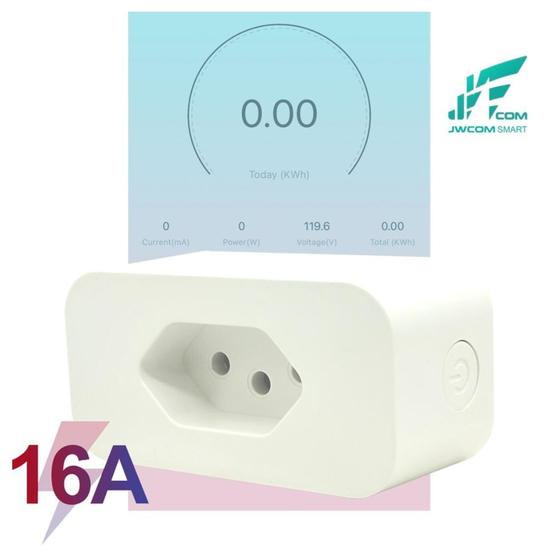 Imagem de Tomada Inteligente  Wifi Alexa Google Home Siri 16a Bivolt