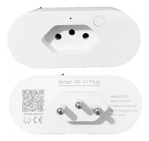 Imagem de Tomada Inteligente Wifi Smart Home Compativel Google Alexa