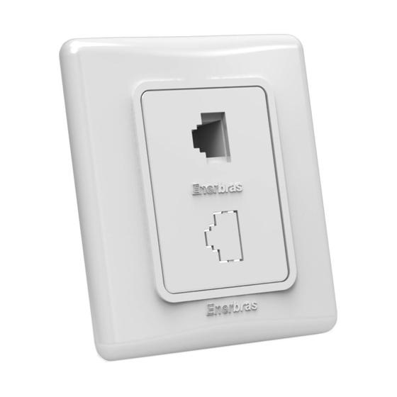 Imagem de Tomada Sistema X RJ11 Enerbras