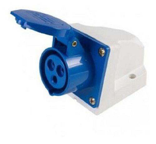 Imagem de Tomada steck 2p+t 16a 220/240v 3006 azul