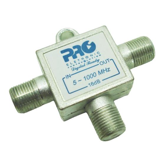 Imagem de Tomada T Proeletronic PQTT-1220B 1GHZ 20DB Solder BACK