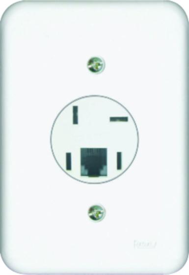 Imagem de Tomada Telefone Padrão + Modular Linha Pollar Radial 1402.024