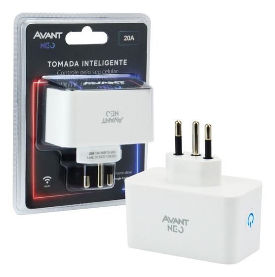 Imagem de Tomada Wifi Inteligente Neo 20a Smart Google Alexa Avant