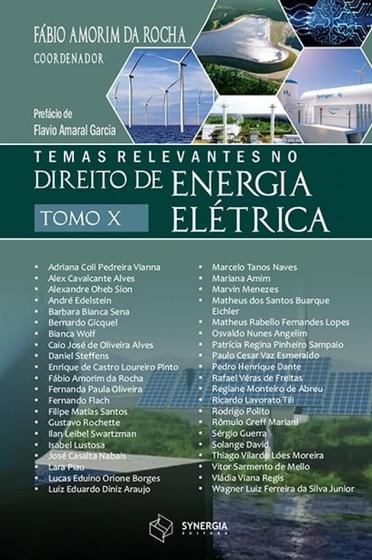 Imagem de Tomo X Temas Relevantes no Direito de Energia Eletrica - Synergia Editora