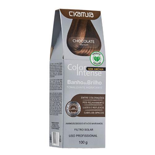 Imagem de Tonalizante Color Intense Chocolate Ckamura Banho Brilho100g