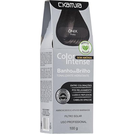Imagem de Tonalizante Color Intense Ônix 100g - C. Kamura
