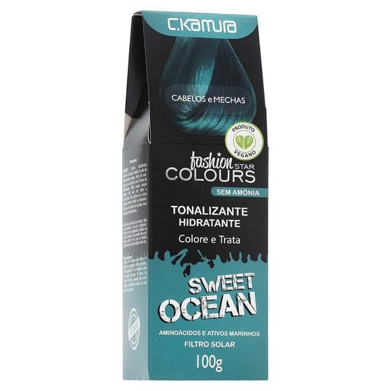 Imagem de Tonalizante Hidratante Fashion Star Colours Sweet Ocean 100g