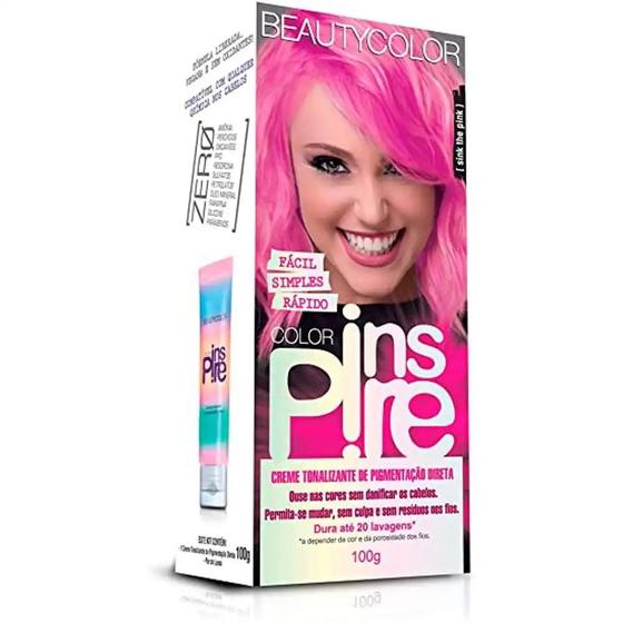 Imagem de Tonalizante Inspire Sink The Pink Beauty Color 100G