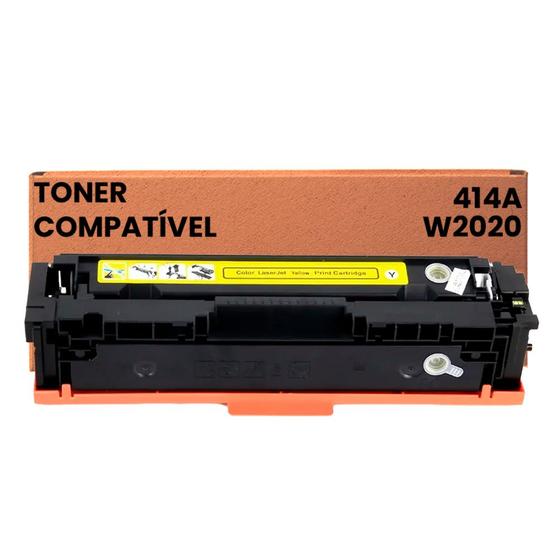 Imagem de Toner 414A w2022a amarelo Com chip Compatível para HP M479