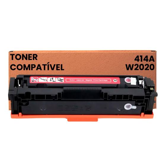 Imagem de Toner 414A w2023a magenta Com chip Compatível para HP M454