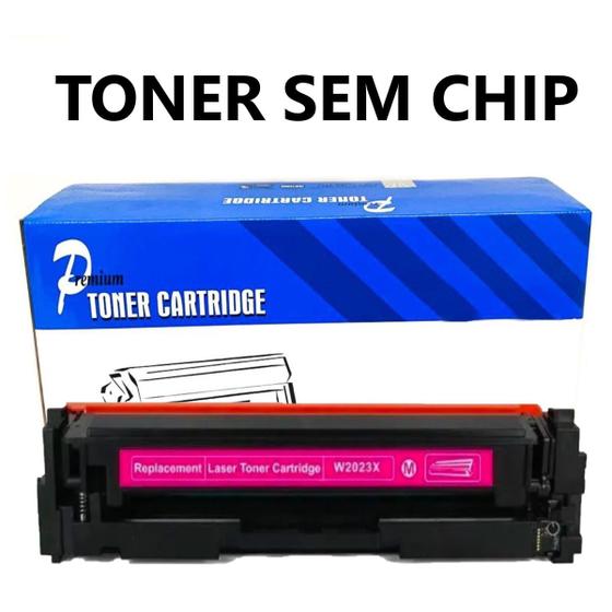 Imagem de Toner 414X W2023 Magenta P/ M454DW M454DN M479FDW M479DW  Sem Chip