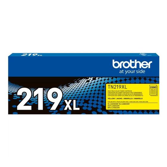 Imagem de Toner Brother Amarelo 2,3K DCPL3560/HLL3240 TN219XLYBR