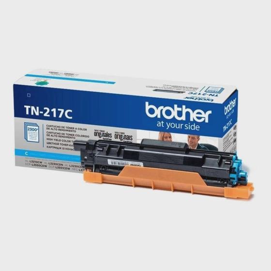 Imagem de Toner Brother Tn217C Tn217 Ciano MFCL3750  Original 1.3K