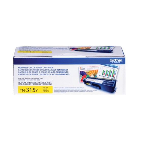 Imagem de Toner Brother TN315 Amarelo  HL4140 MFC9970  Original 3.5k