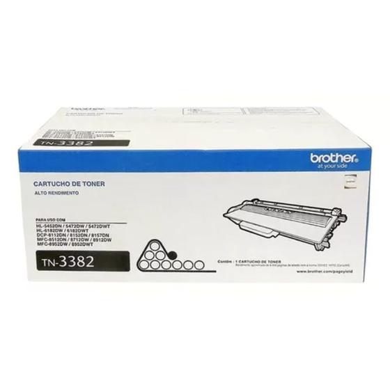 Imagem de Toner Brother TN3382 DCP-8112DN HL-5452 DCP8152 Original 8k