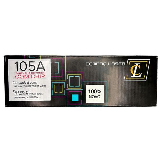 Imagem de Toner Cartucho Compatível  105A C/ Chip 