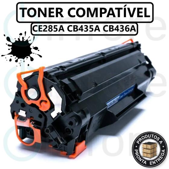 Imagem de Toner CE285a Cb435a Cb436a Impressora P1102w P1102 M1210 M1212