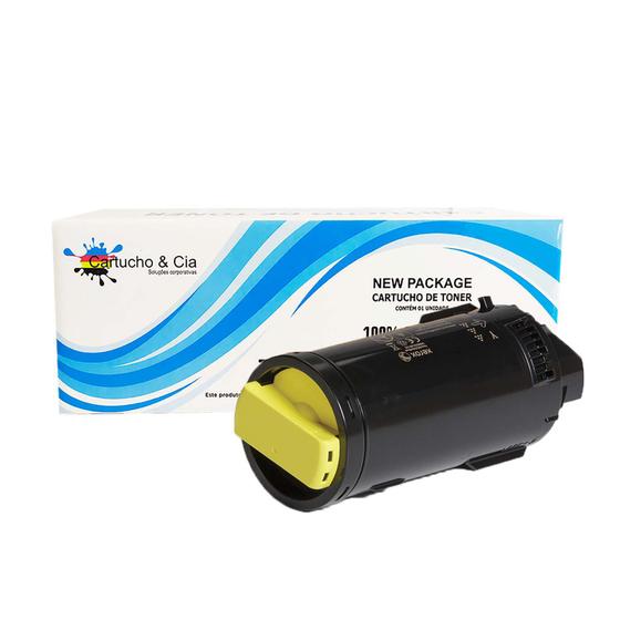 Imagem de Toner Comp. Xerox Amarelo C600 C605  106R03914  10.1K