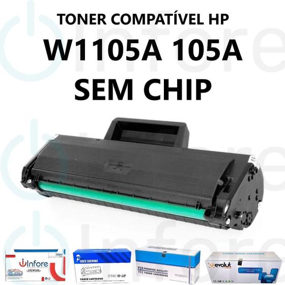 Imagem de Toner Compatível 105a 105A SEM CHIP  W1105A M105 107a 107w 135a M13 MFP135A  MFP135W SEM CHIP