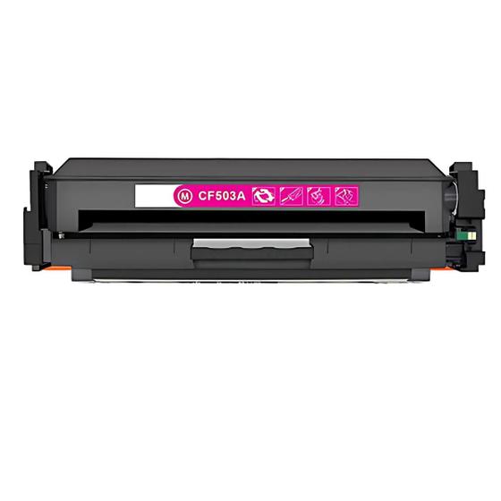 Imagem de Toner Compatível 202a Cf503a Magenta P/ M281nw M281fdn M281fdw M280nw M254dn M254dw M254nw