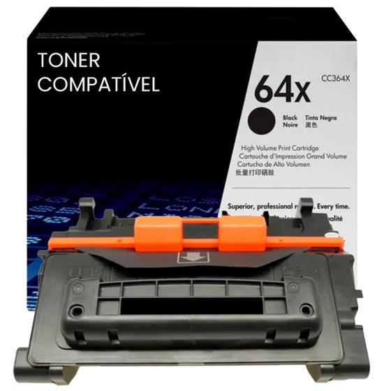 Imagem de Toner Compatível CC364X / 64x Para Laserjet