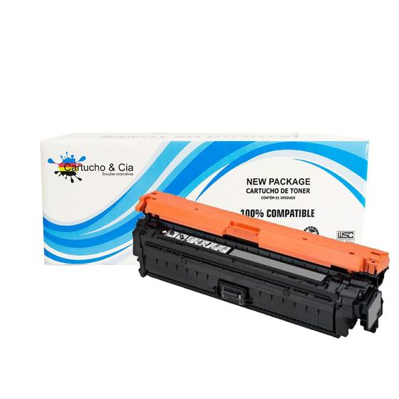 Imagem de Toner Compatível Ce272A Amarelo 650A M750 Cp5525 Cp5525 15k