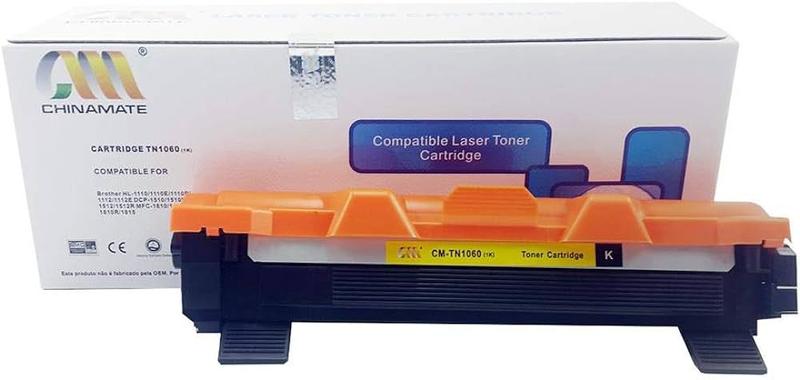 Imagem de Toner Compatível Chinamate Brother TN1060, Preto, 1000 Páginas