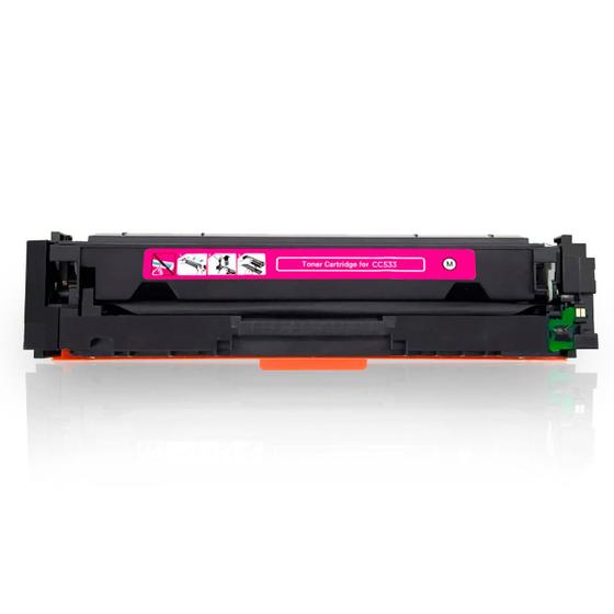 Imagem de Toner Compatível Com CC533A / CE413A / CF383A  304A 305A CM2320 CP2025 CM2320N M451 M351 MAGENTA / VERMELHO