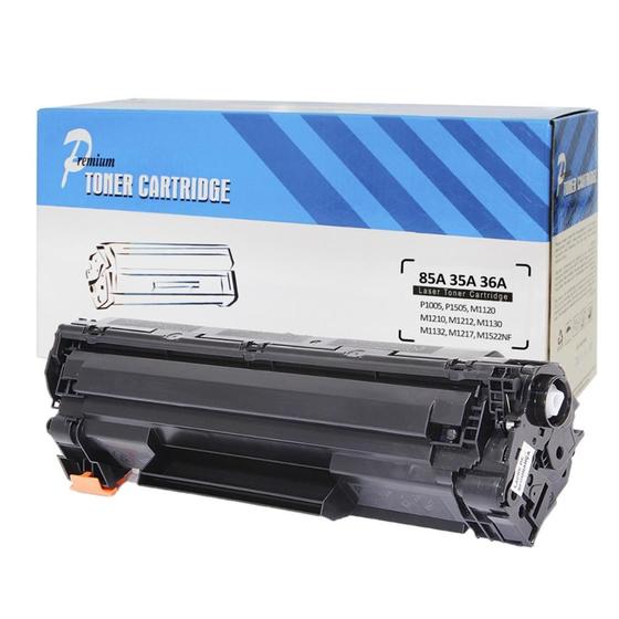 Imagem de Toner Compatível com HP CB435A CB436A CE285A Universal  P1005 P1505 M1120 M1212 M1130  Premium